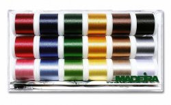 Madeira Stickgarnbox 8040 RAYON 18 Farben