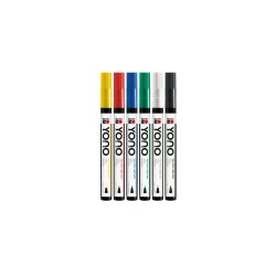 Marabu YONO Marker Set, 6 x 0,5-1,5 mm