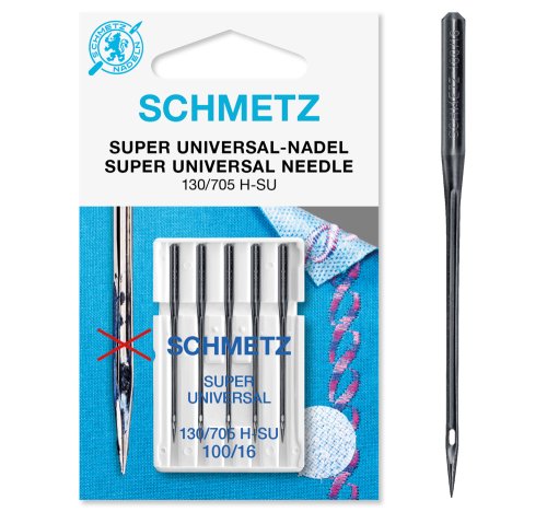 SCHMETZ Super Universal-Nadel S-130/705 H-SU Stärke 100/16
