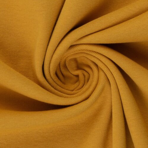 Bündchen Stoff Heike von Swafing, Schlauchware 000314 uni, goldgelb