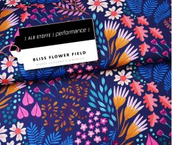 Albstoffe Performance - Flower Fields von Hamburger Liebe
