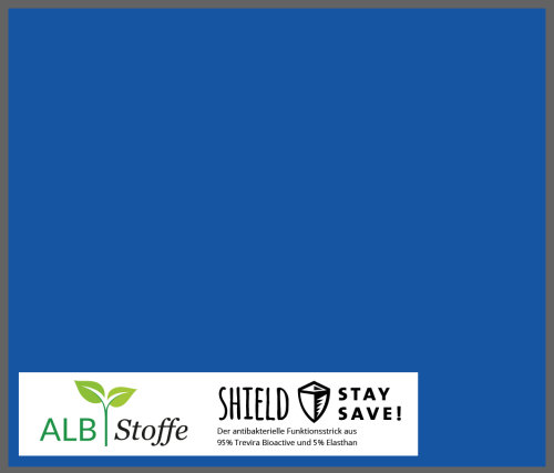 Albstoffe Shield Pro Blau